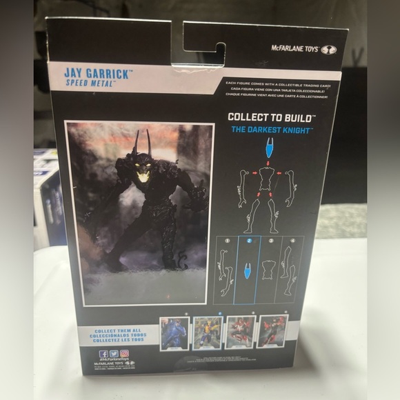 McFarlane Toys - DC Build-A 7IN Figures WV9 - Speed Metal - Jay Garrick. NIB - Picture 6 of 7